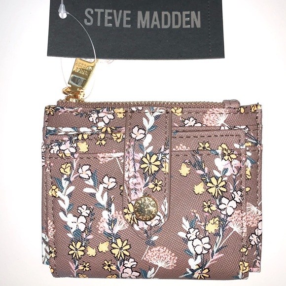 Steve Madden - Floral Bhayden Mini Wallet ! - Picture 1 of 3